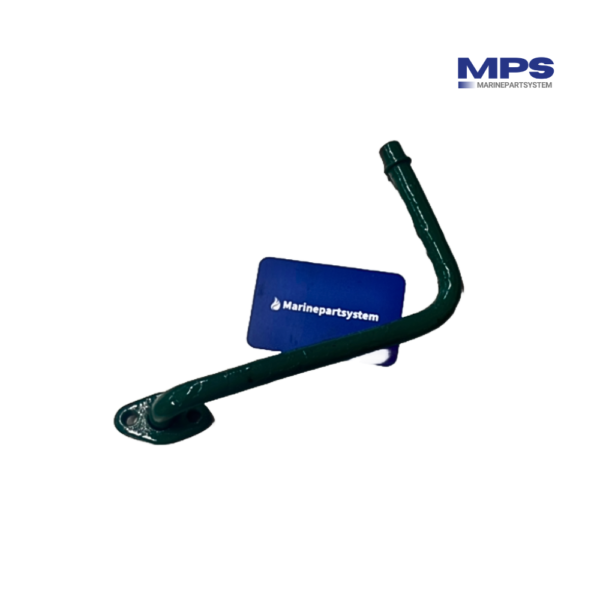 Kühlwasserleitung Volvo Penta MD7 von Impellerpumpe - Getriebe