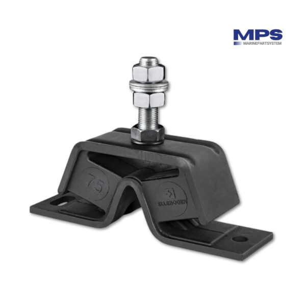 Ellebogen 75 marine engine mount, rear mount for Yanmar 2GM, 3GM, 2YM, and 3YM series engines