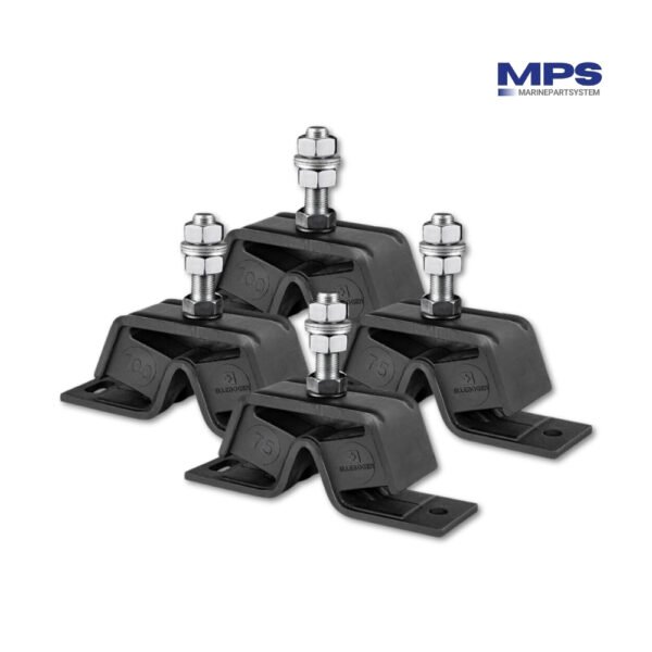 Ellebogen Engine Mount Kit 75-100 for Yanmar 2GM, 3GM, 2YM, 3YM series engines