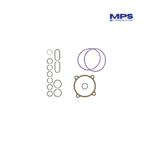 Oil Cooler Gasket Set fits Volvo Diesel MD30, 31, 40, 41, 42, 43, 44, 300