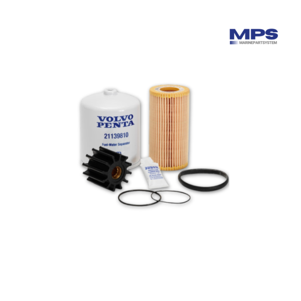 Kit de servicio completo Volvo Penta para motores D3-D, D3-E y D3-F