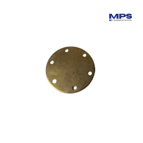 Waterpompdeksel Volvo Penta MD 6/7 6 bouten