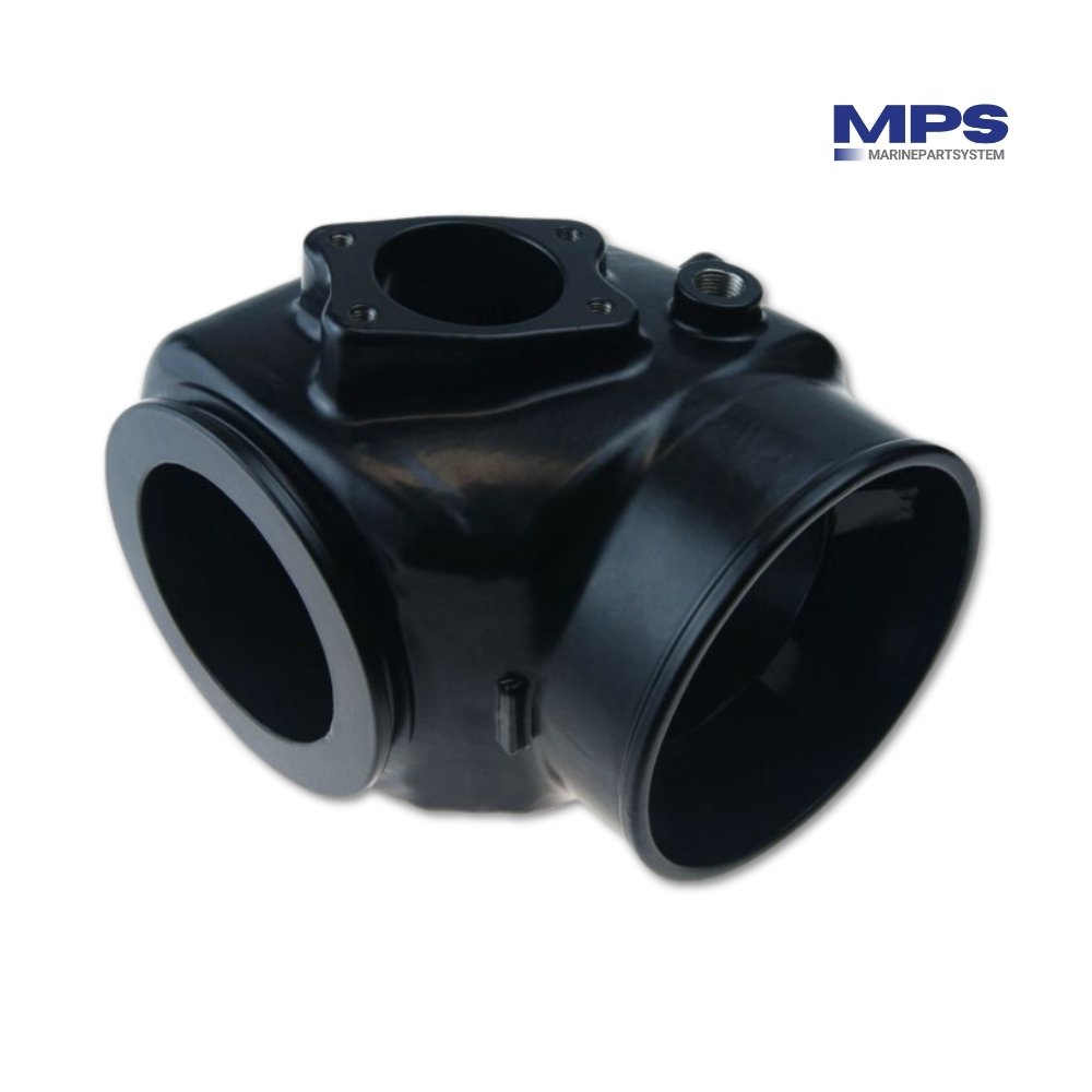 Volvo Penta stainless steel exhaust elbow D6 / D4 - 21700014 / 22948847