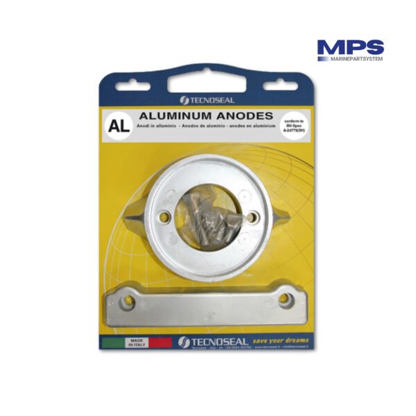 Volvo Penta Anodeset 280 Serie - Aluminium Complete Set met Bevestigingsmateriaal