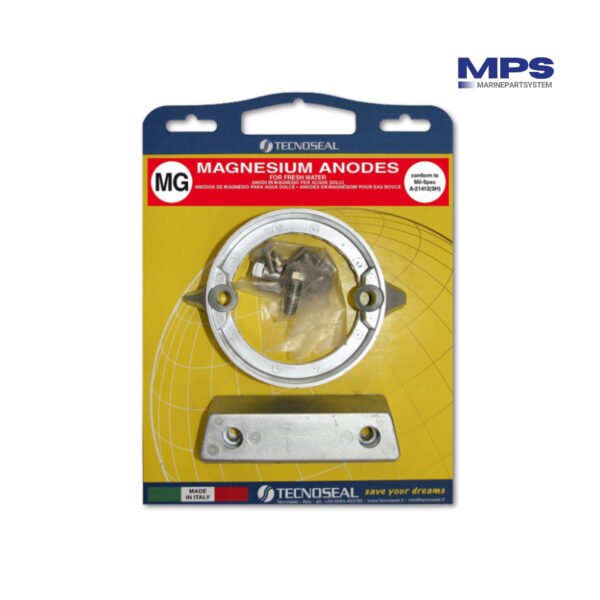 Volvo Penta Anode Kit 290 Duo Prop Series – Magnesium Complete Kit with Mounting Material