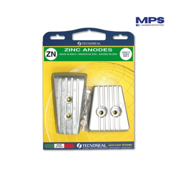 Volvo Penta Anode Kit SXA / DPSA – Zinc | Complete with Hardware