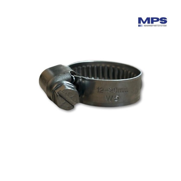 Abrazadera de manguera de acero inoxidable 12-20 mm